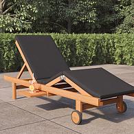 Teak sunlounger Wembley