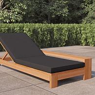 Teak sunlounger Danau