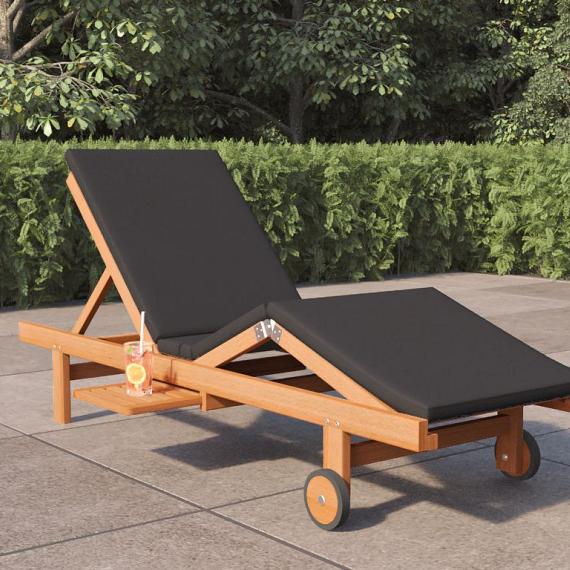 Teak sunlounger Wembley