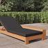 Teak sunlounger Danau